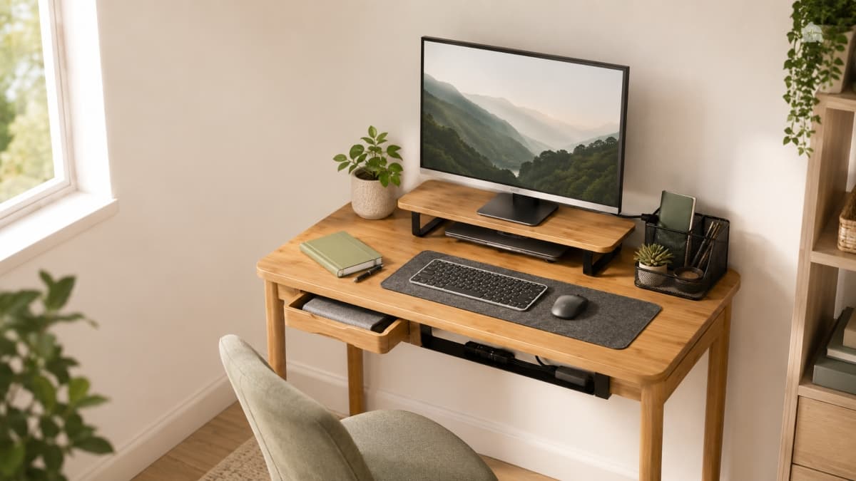 Small Desk Organization Ideas: 7 Methods That Actually Keep a Tiny Desk Clean