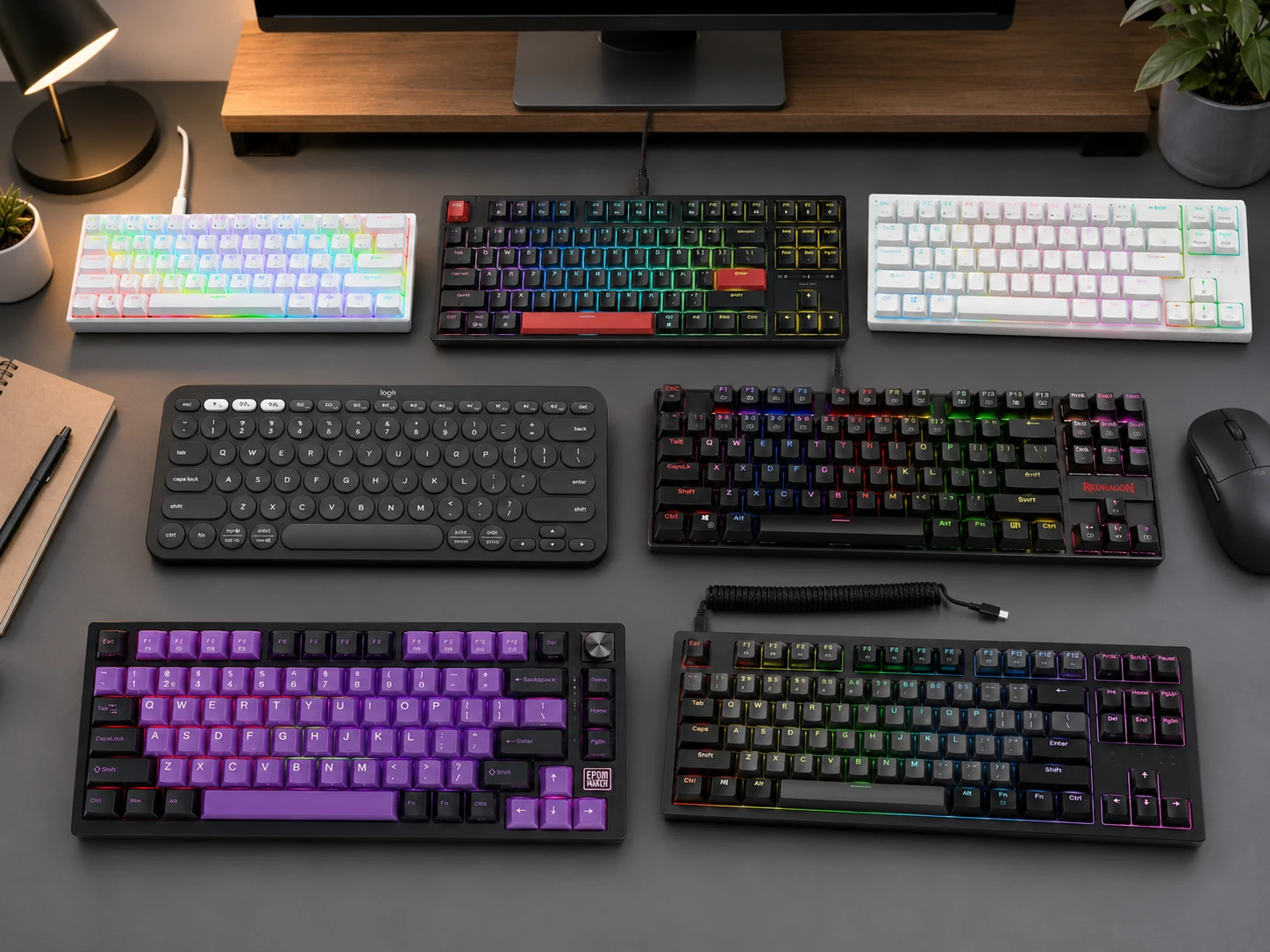 The Best Compact Keyboards Under $50 in 2026: 60%, 65%, 75%, and TKL Picks, Compared