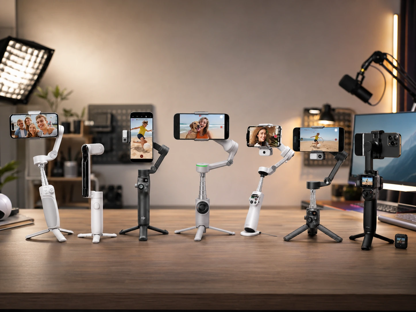 The Best Phone Gimbals for Content Creators in 2026 (Including Desk Setup and Home Studio Use): Our Picks