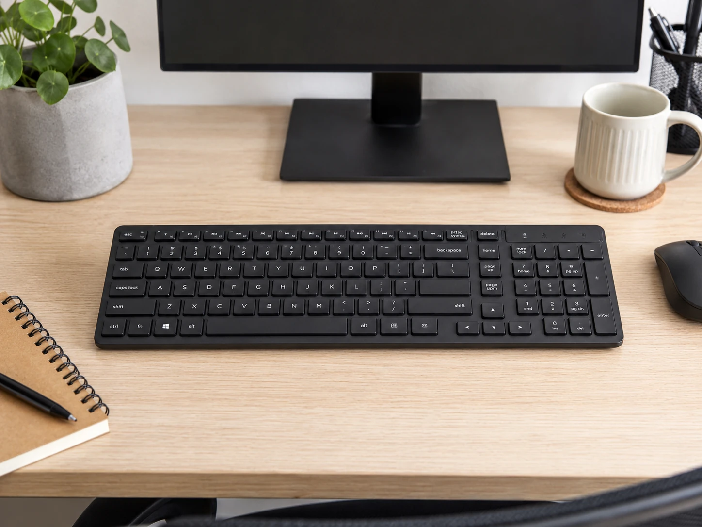 Amazon Basics Modern Wireless Keyboard