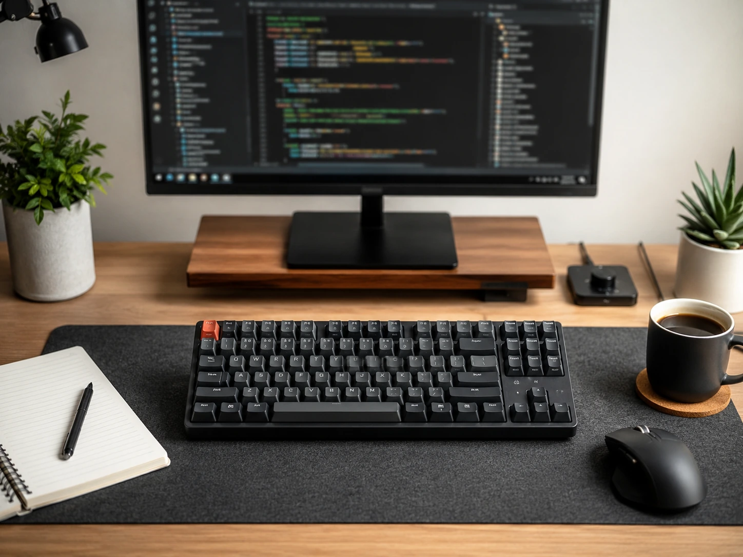 75% keyboard for home office and programming productivity