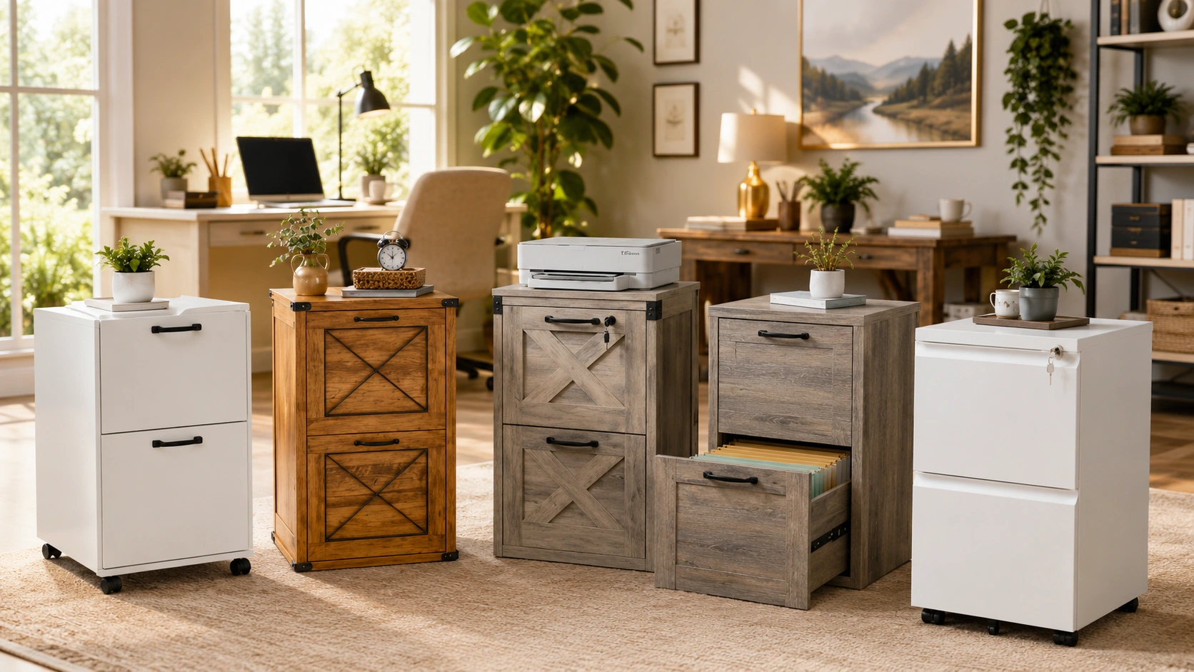 The Best 2-Drawer Wood File Cabinets Under $150: Our Picks
