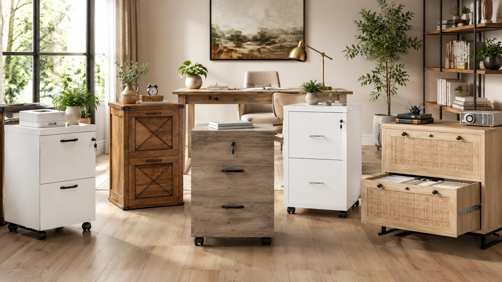 The Best 2-Drawer Wood File Cabinets for a Better Workspace