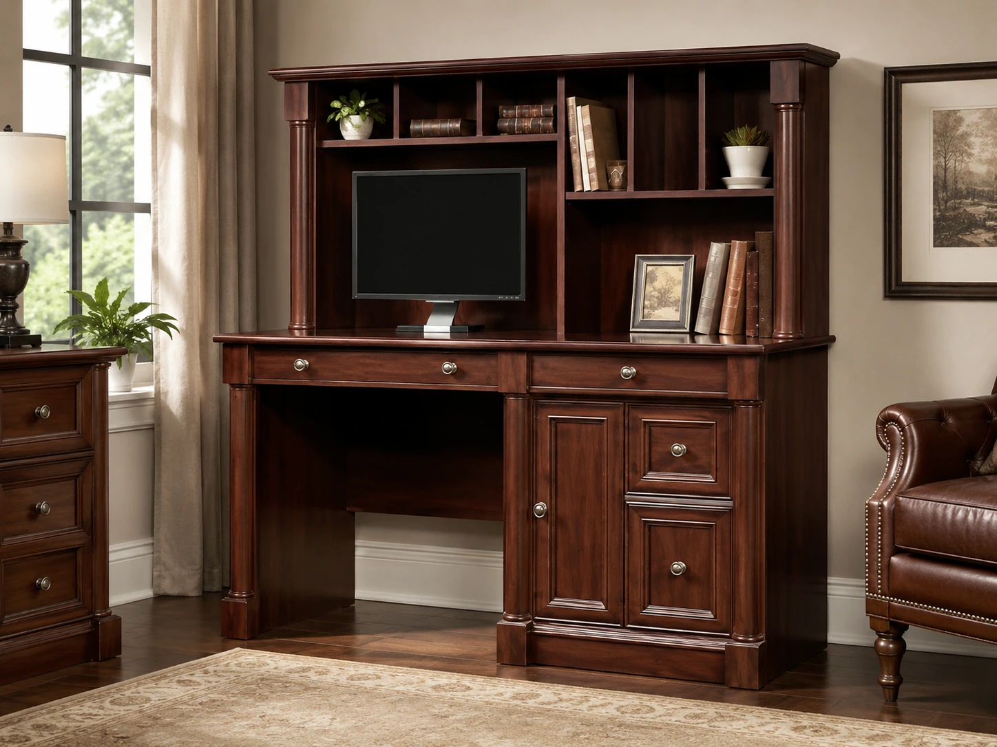 The Best Computer Desks with Hutch in 2026: Farmhouse, Executive, and L-Shaped: Our Picks