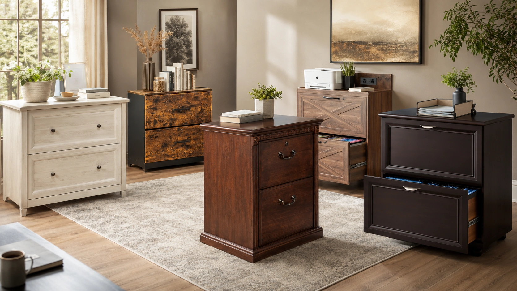 Best lateral wood file cabinets for home office
