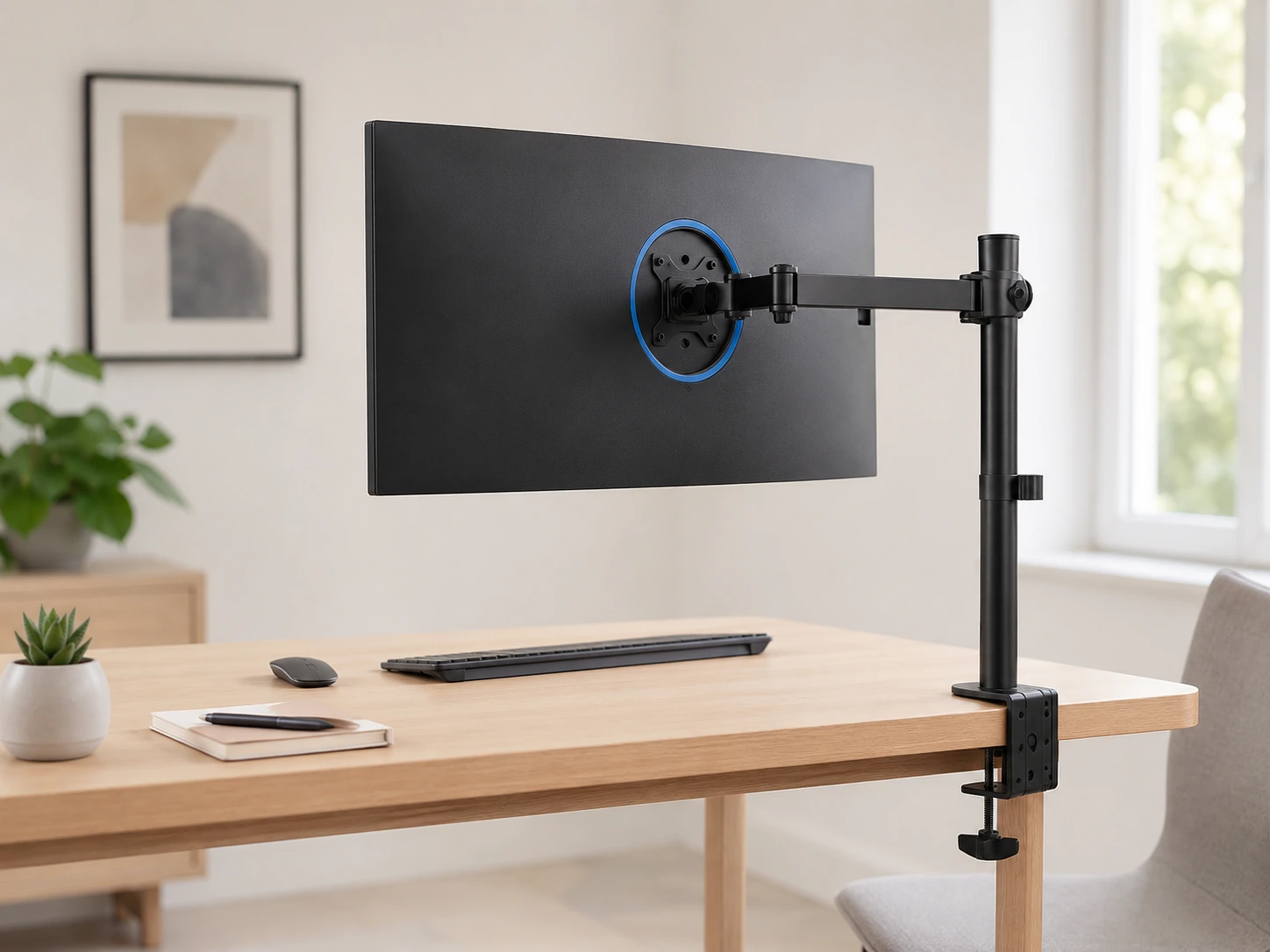 HUANUO FlowLift Single Monitor Arm