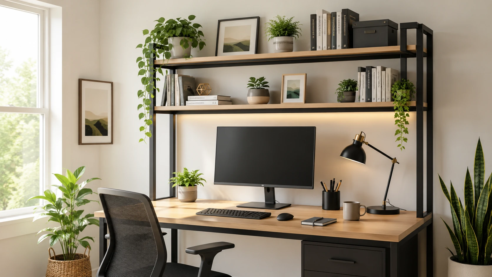 The Best Over Desk Shelves for Home Offices
