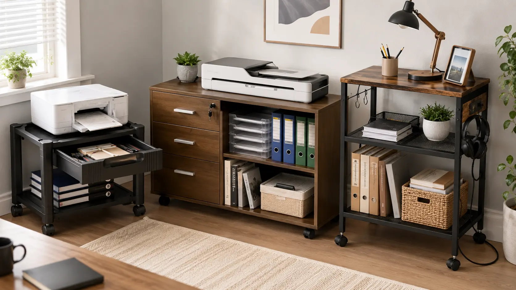 The Best Printer Stands with Storage: Our Picks