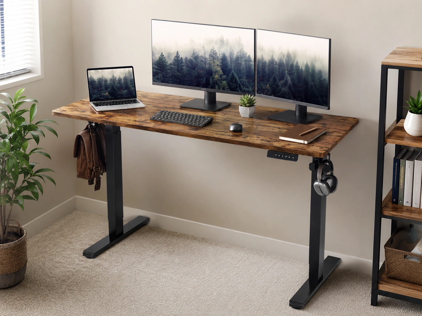 Agilestic Electric Standing Desk, 48x24"