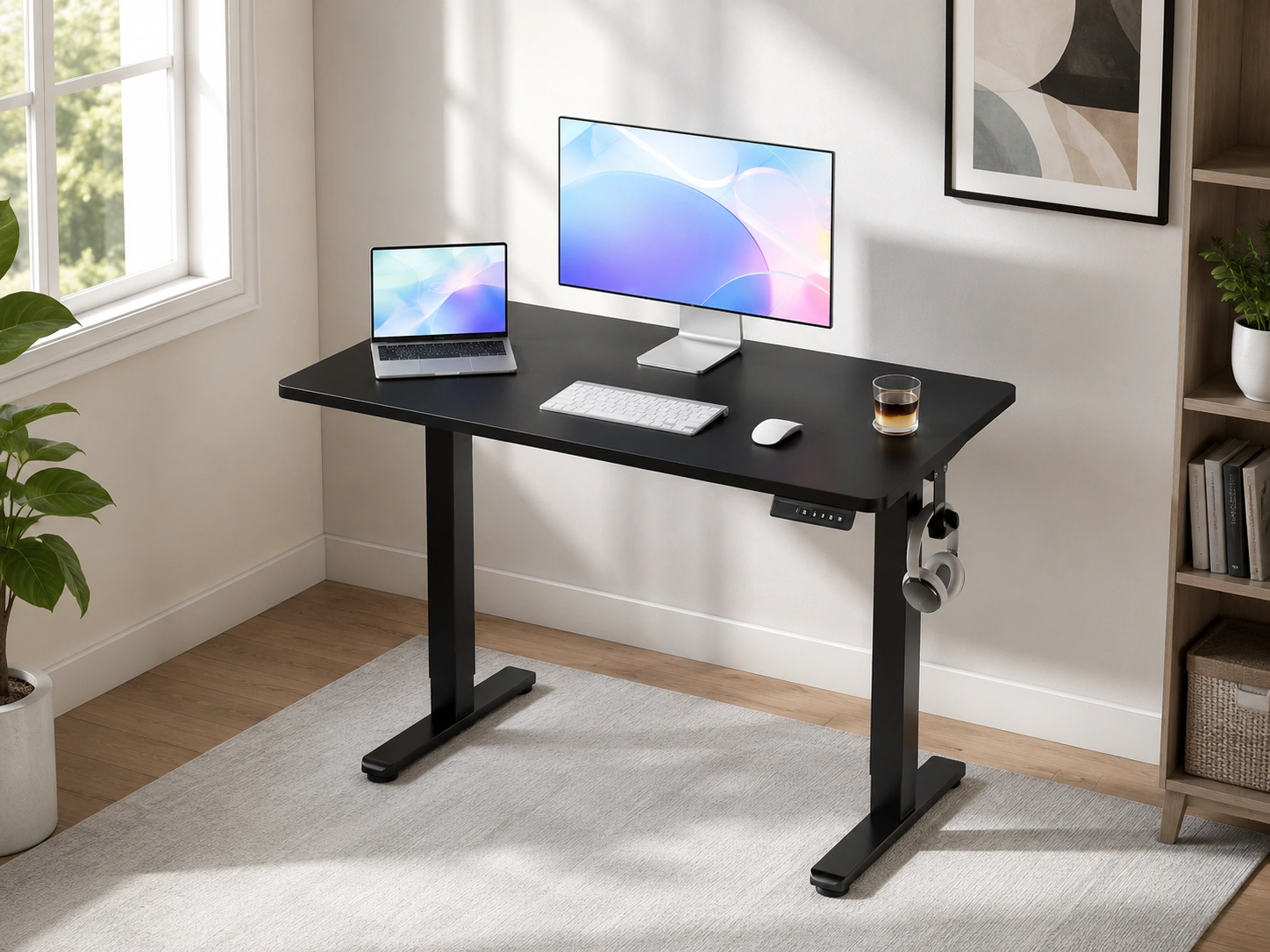 SIAGO Electric Standing Desk, 48x24"