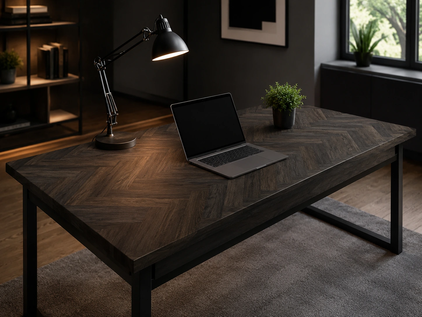 Winsome Studio Desk 42 inch - Solid Beechwood