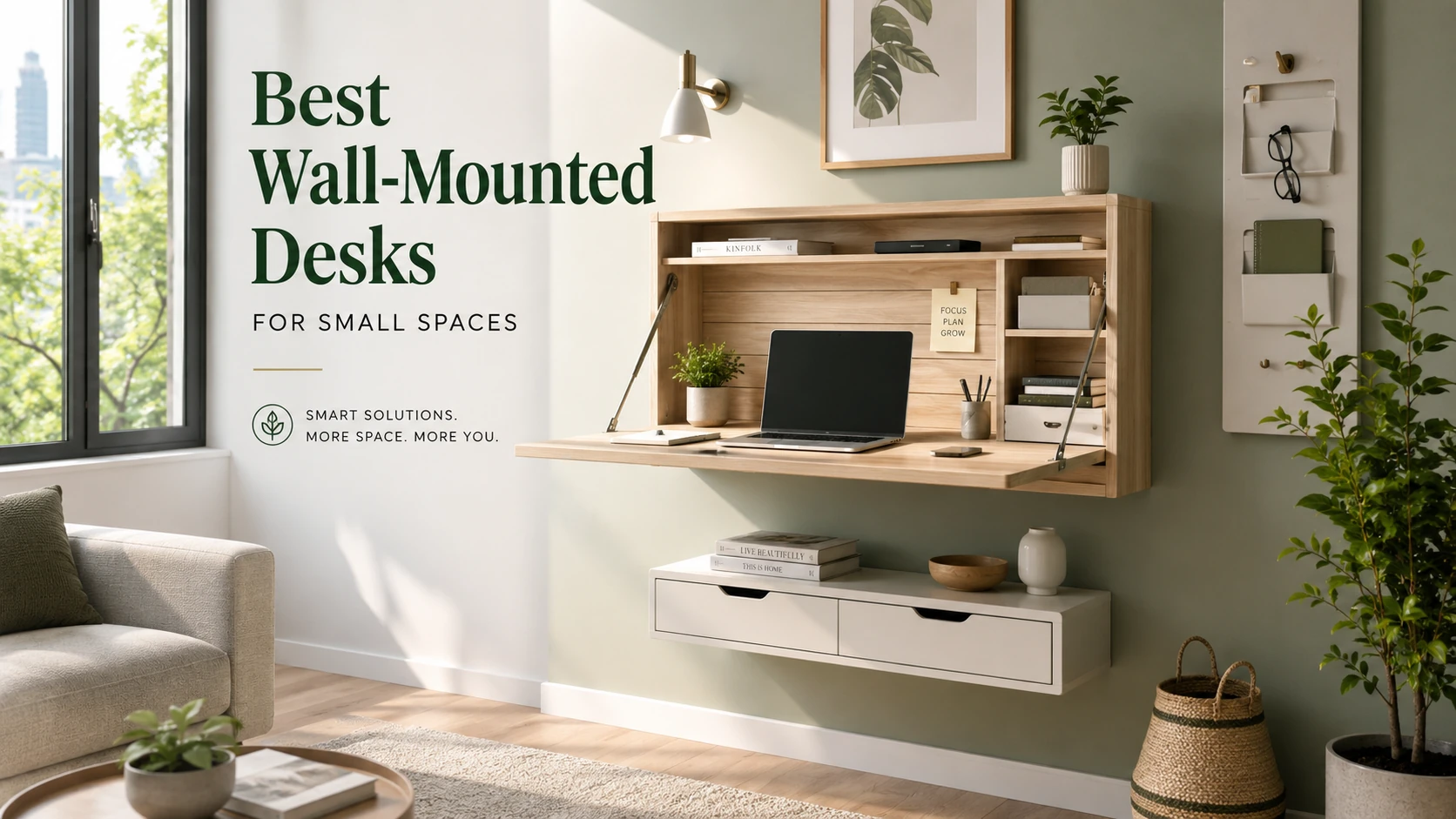 The Best Wall-Mounted Desks for Small Spaces, Compared