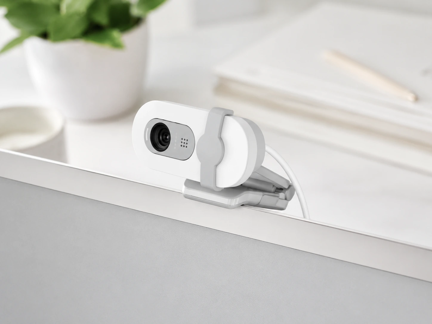 Anker PowerConf C200 webcam with AI mic for video calls