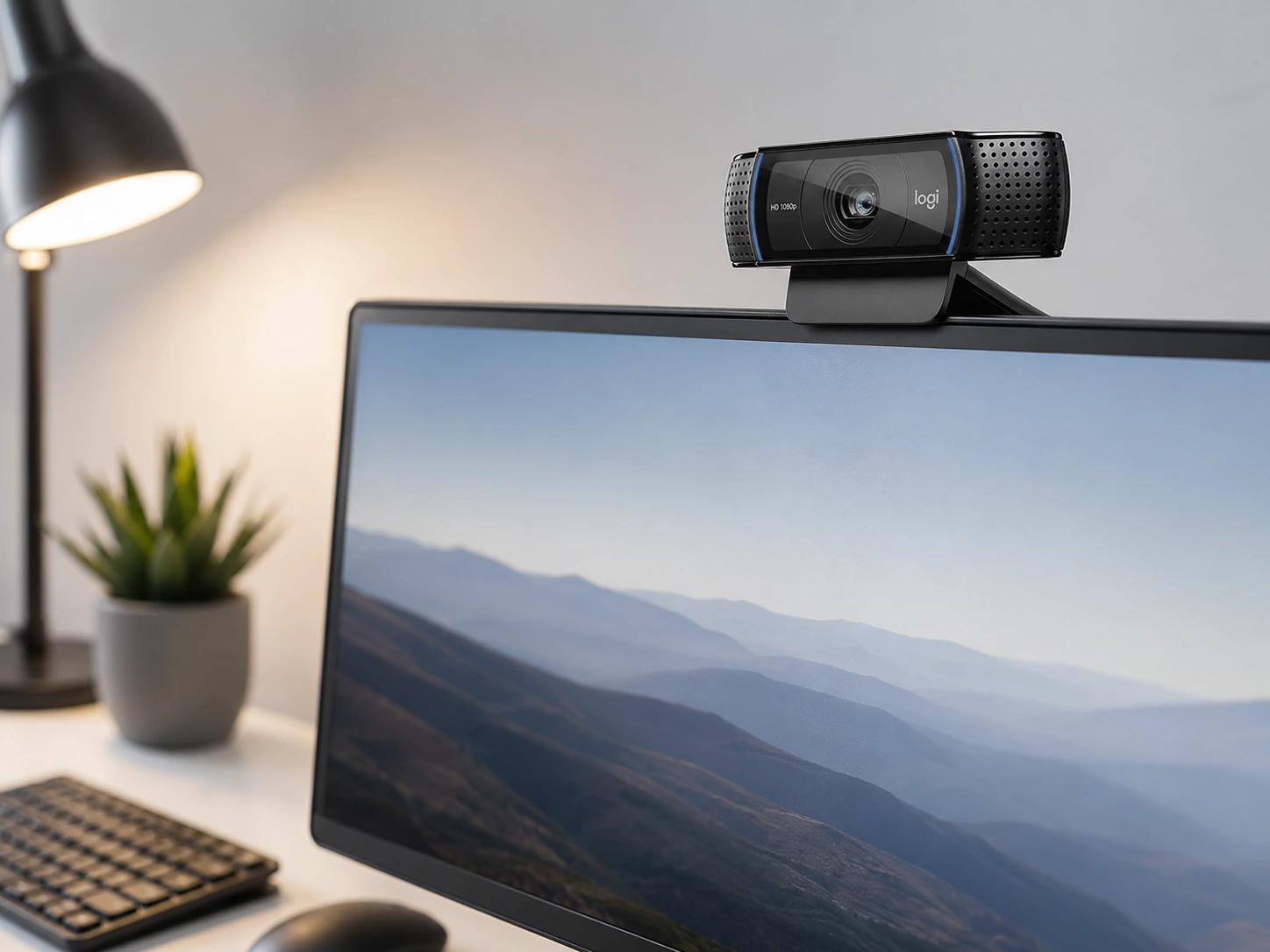 EMEET NOVA 4K webcam with AI framing for video calls