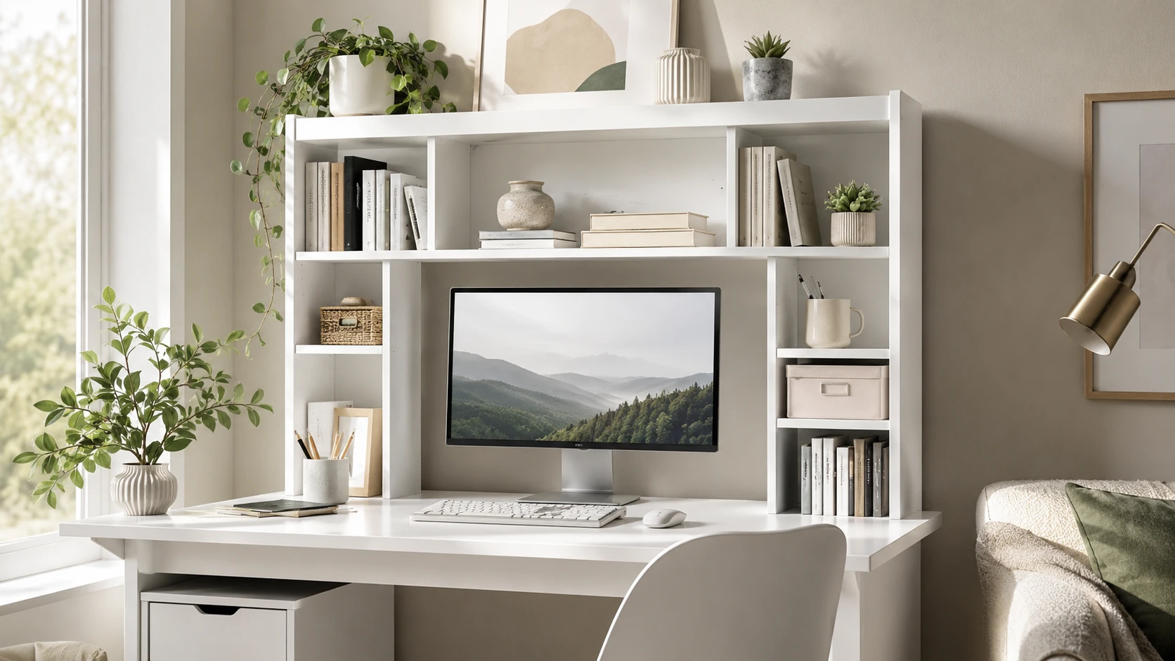 The Best White Desk Hutches for Everyday Use