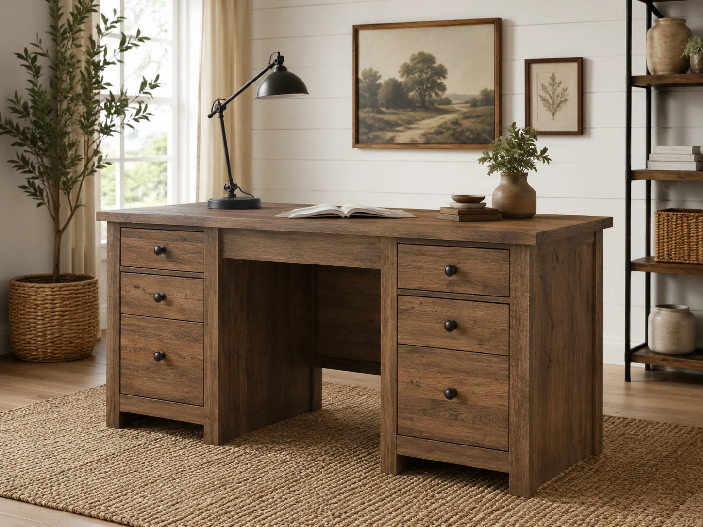 Best wood executive desks for home office