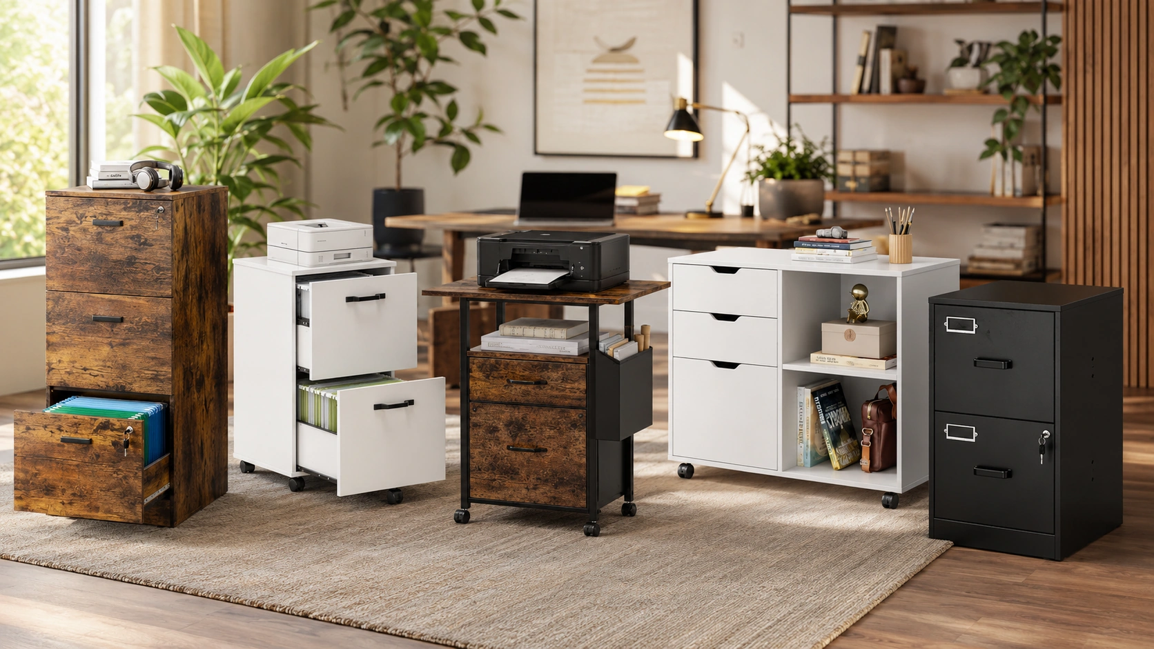 Best wood file cabinets for home office