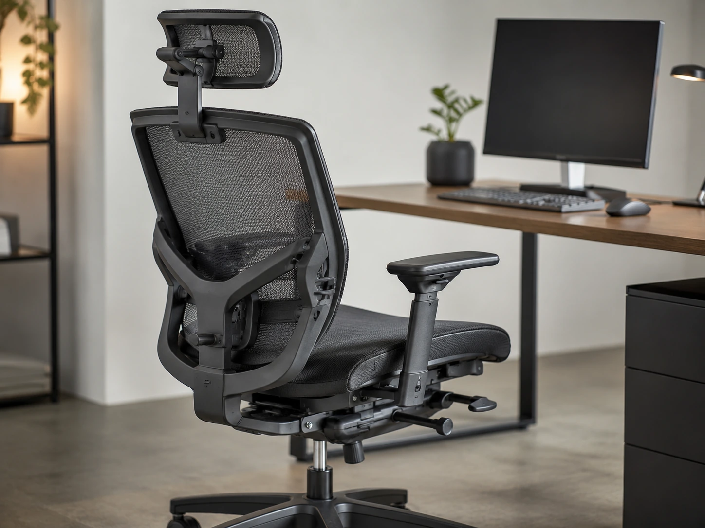Ergonomic chair adjustability features