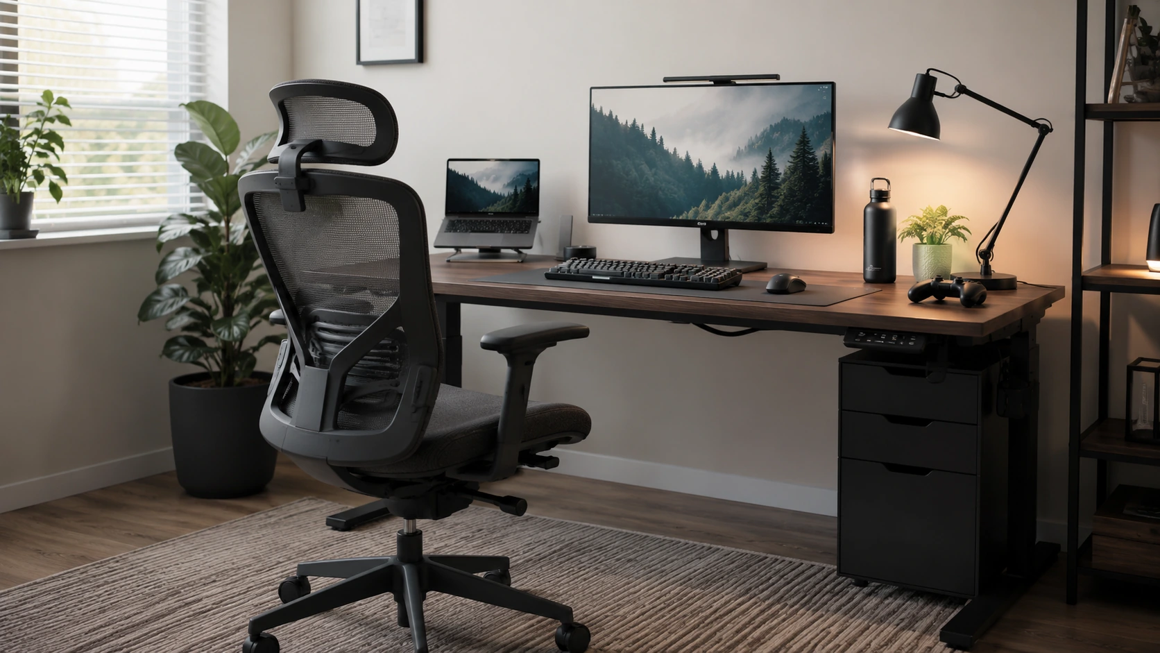 Ergonomic chair for long workday support