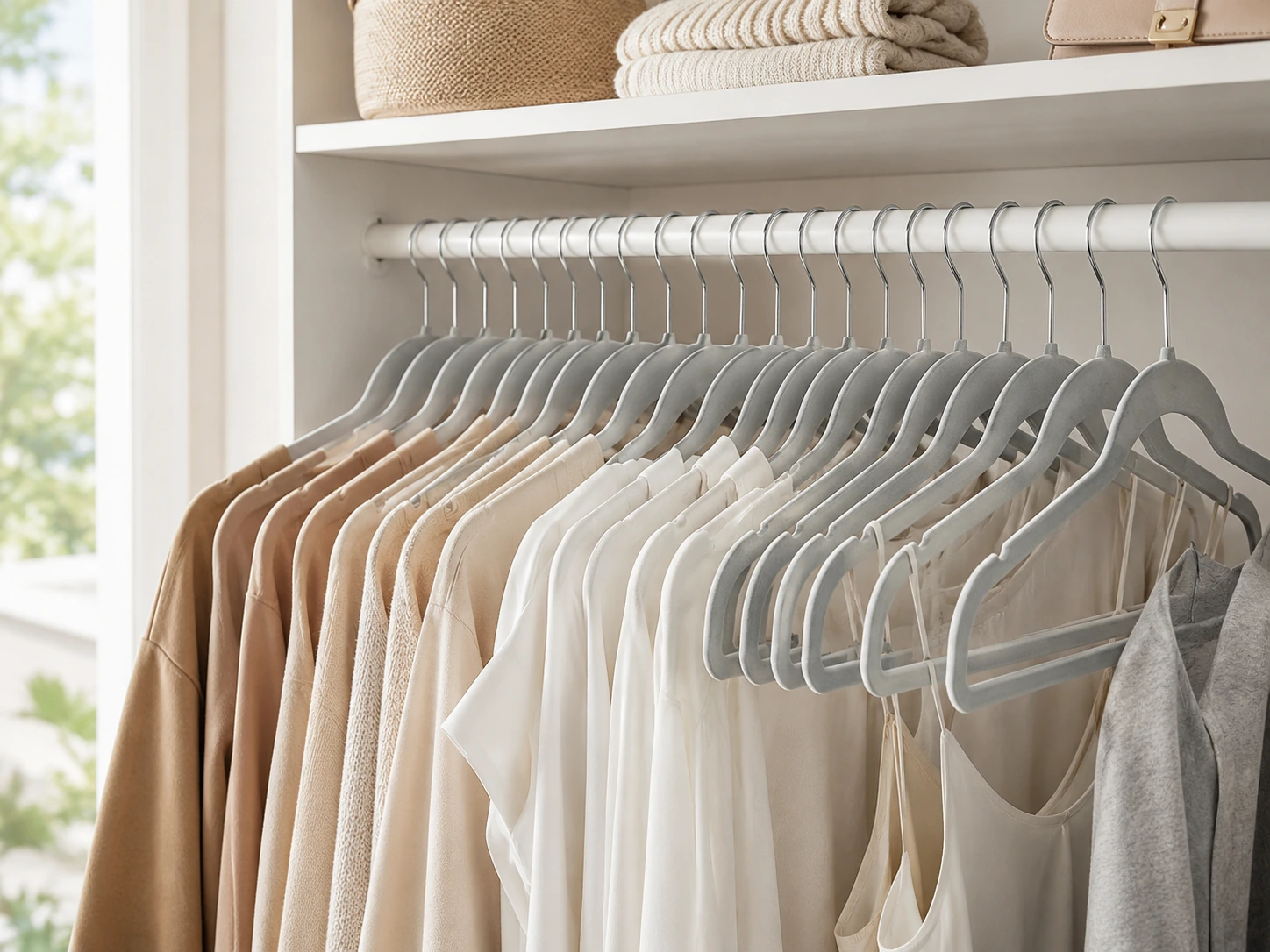 Utopia Home Velvet Hangers 50-Pack -- with Pants Bar