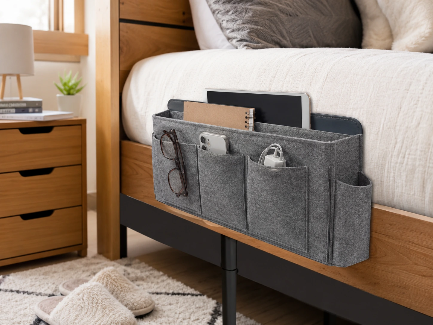 GINIMAX Bedside Caddy 23"x12"