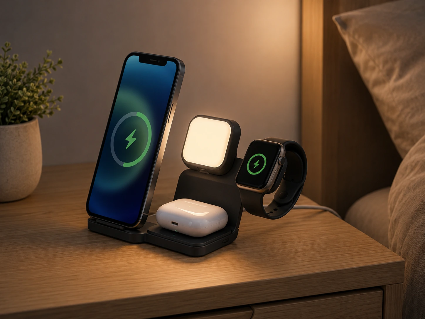 Budget Foldable 3-in-1 with Light Indicator