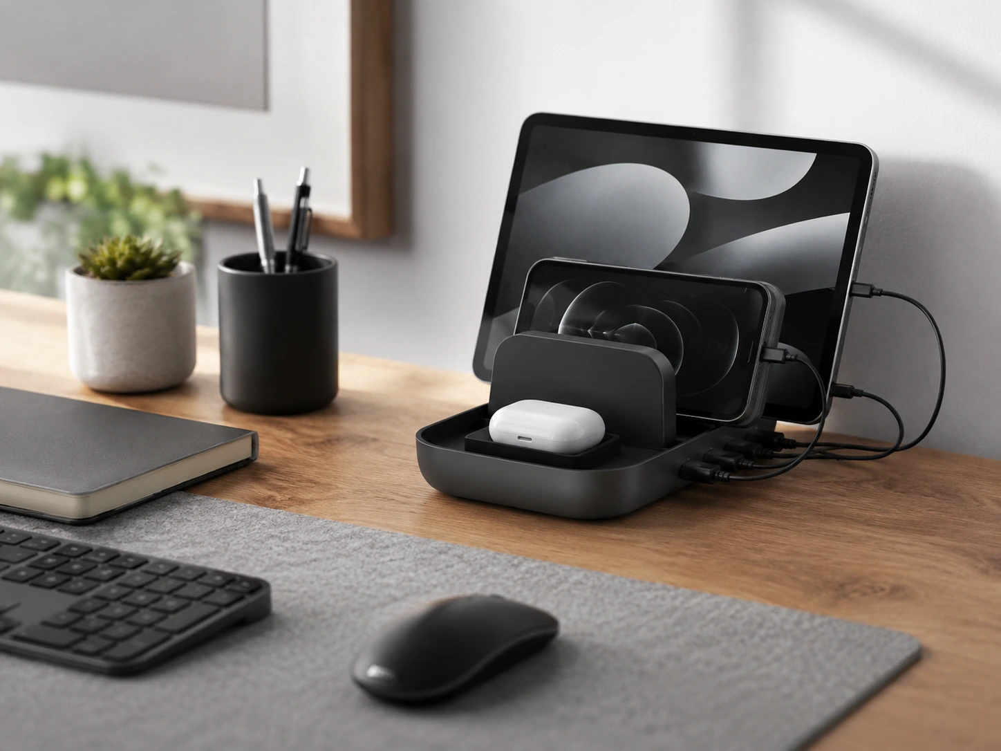 Satechi 7-Port USB Charging Station with Organizer
