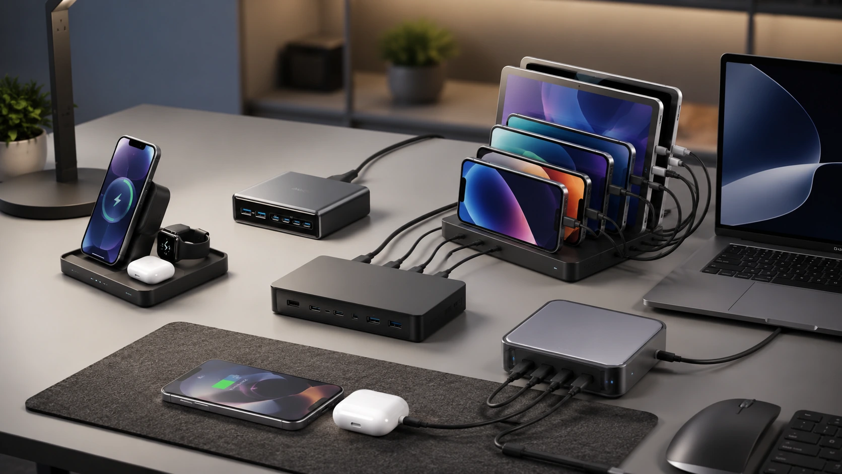 The Best Desk Charging Stations for Multiple Devices, Compared