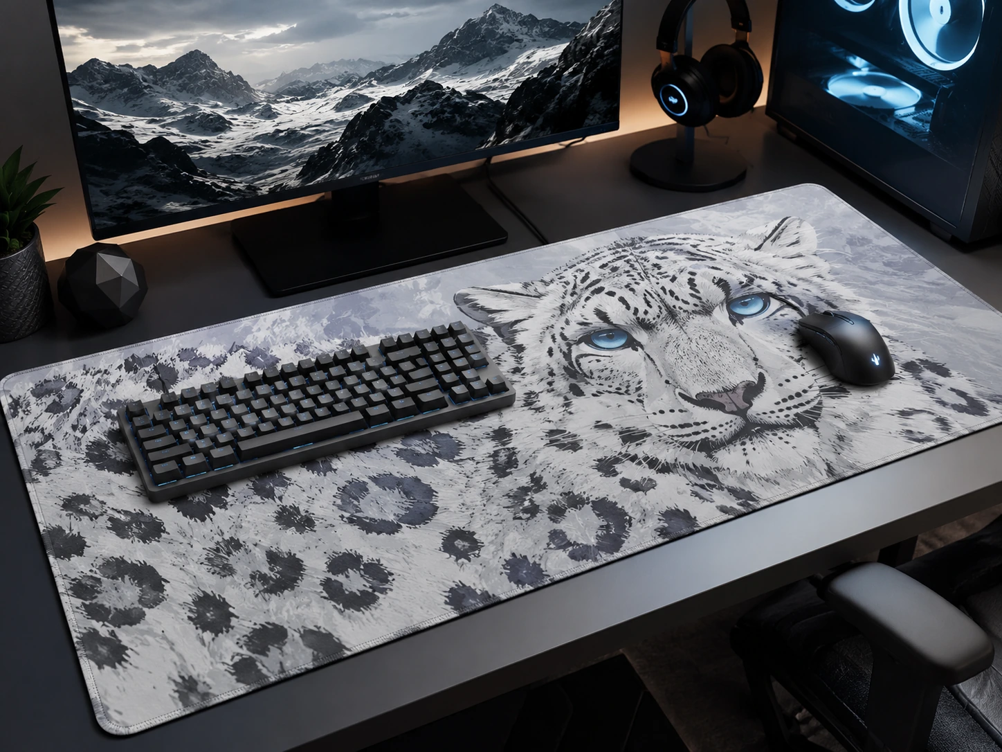 DESKMATEC Snow Leopard