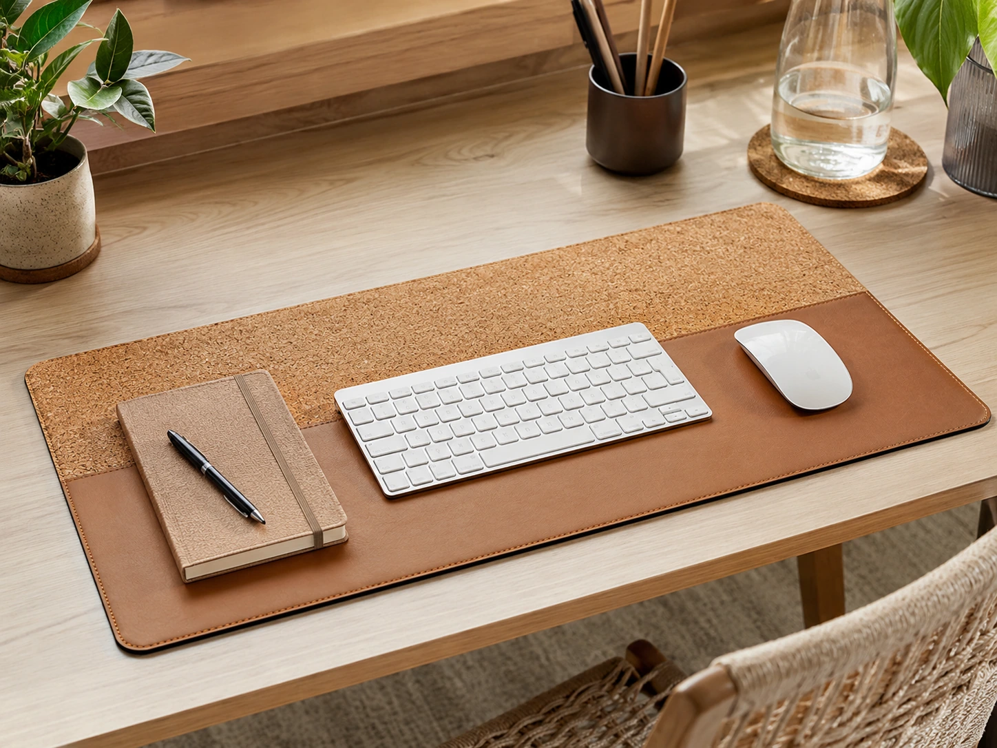 Nordik Cork-Leather -- Pebble Black