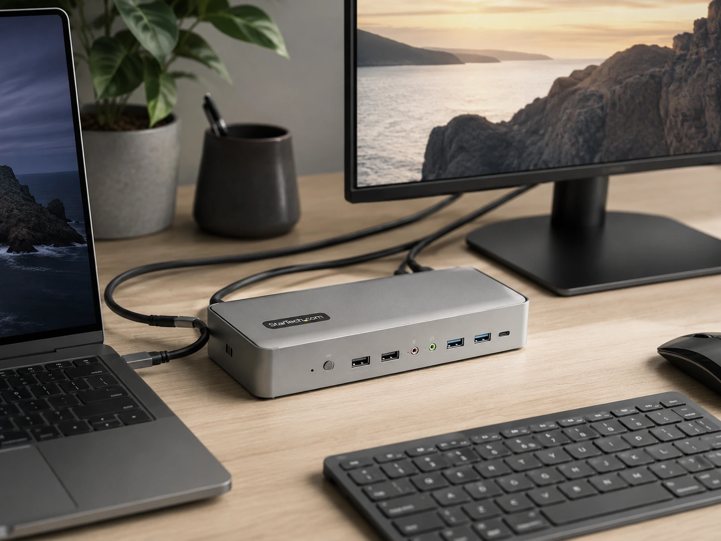 StarTech USB-C KVM Dock (2-Host)