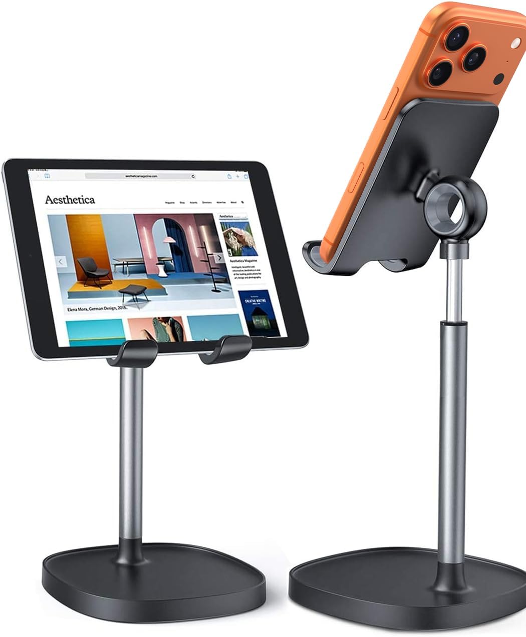 LISEN Foldable Tablet Stand for Large Tablets and Monitors