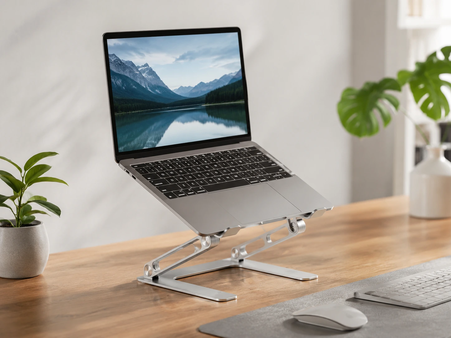 Lamicall Foldable Aluminum Laptop Stand