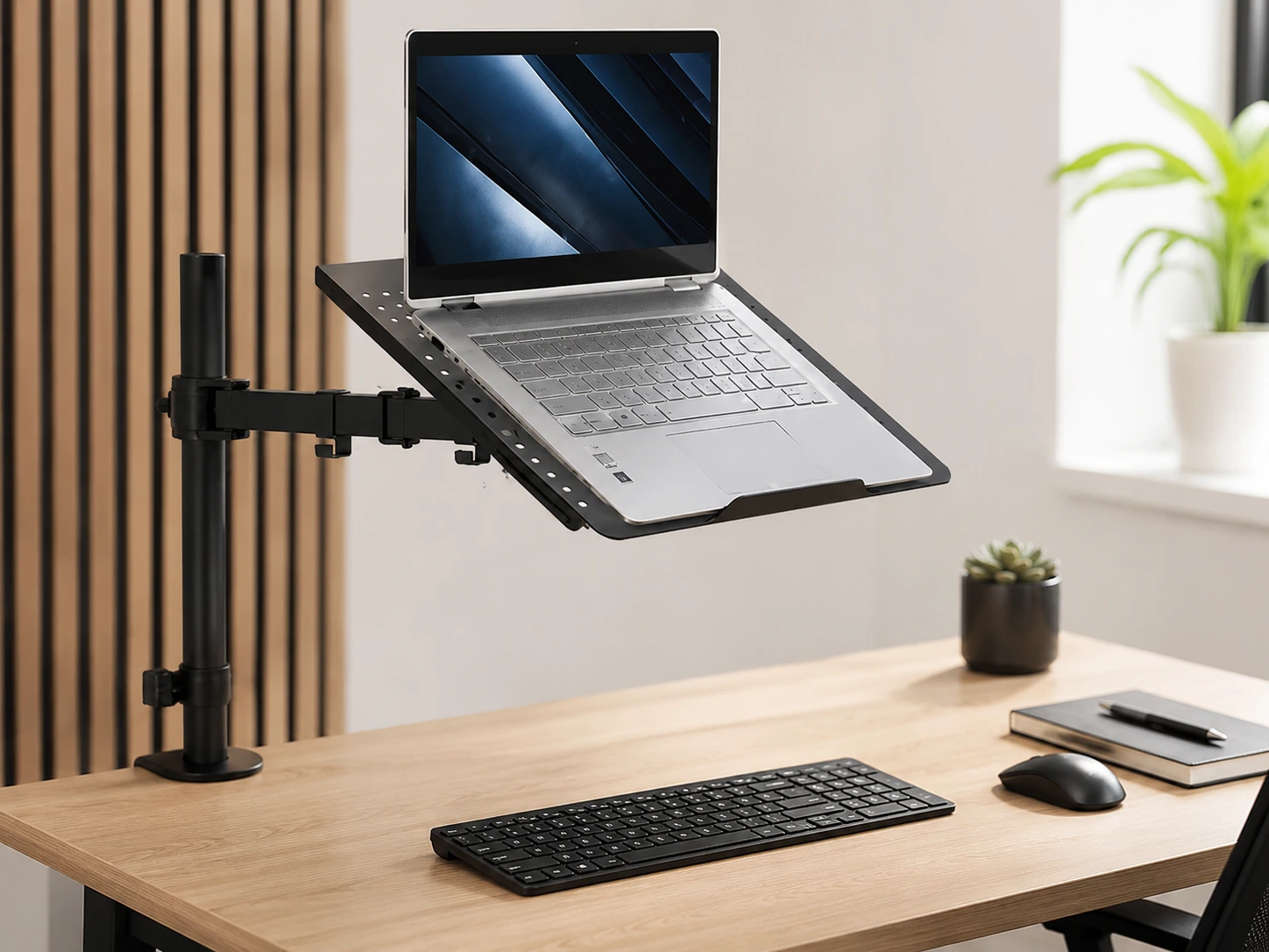 VIVO Single Laptop Desk Mount