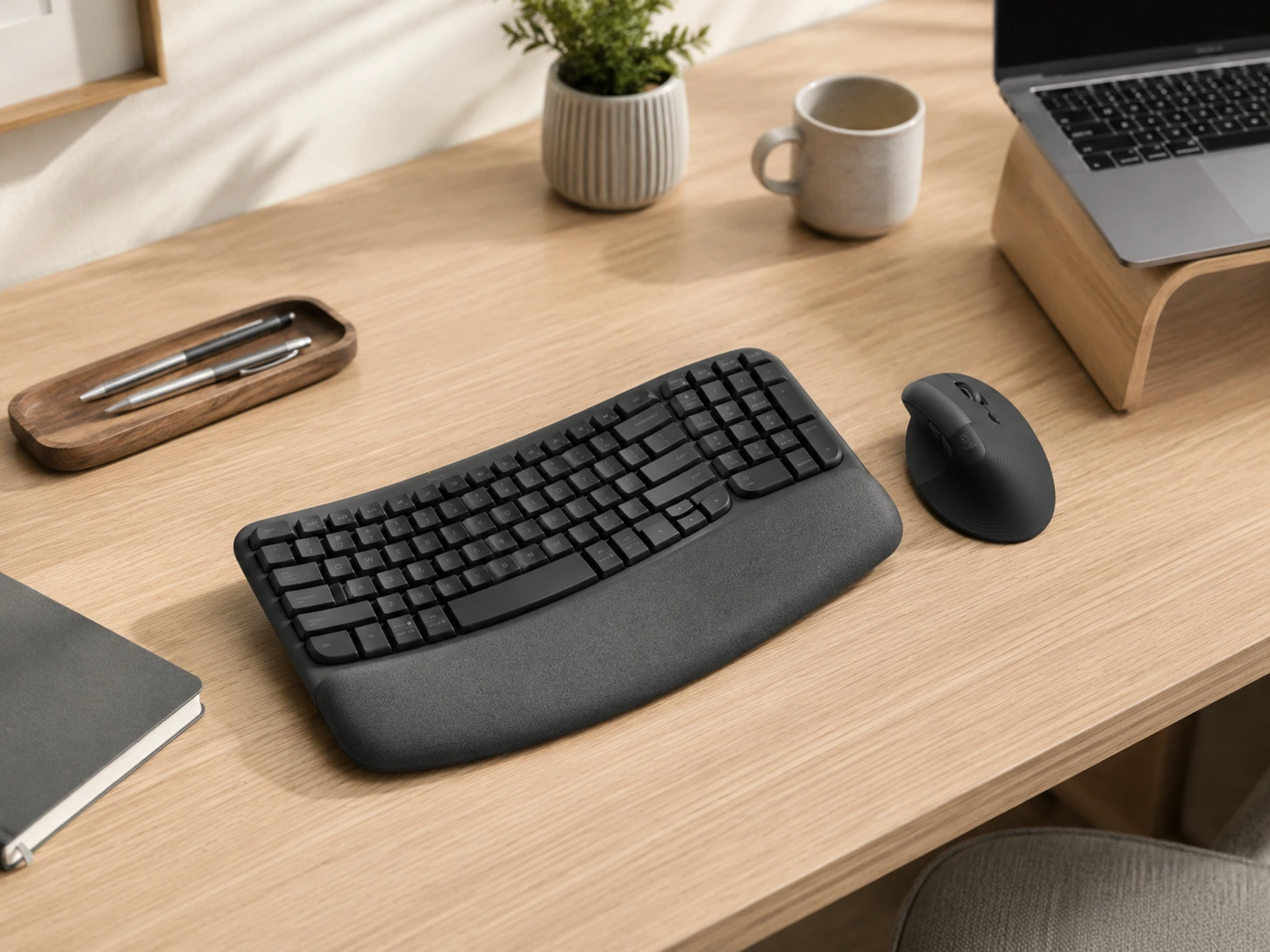 Wave Keys Wireless Keyboard + Mouse