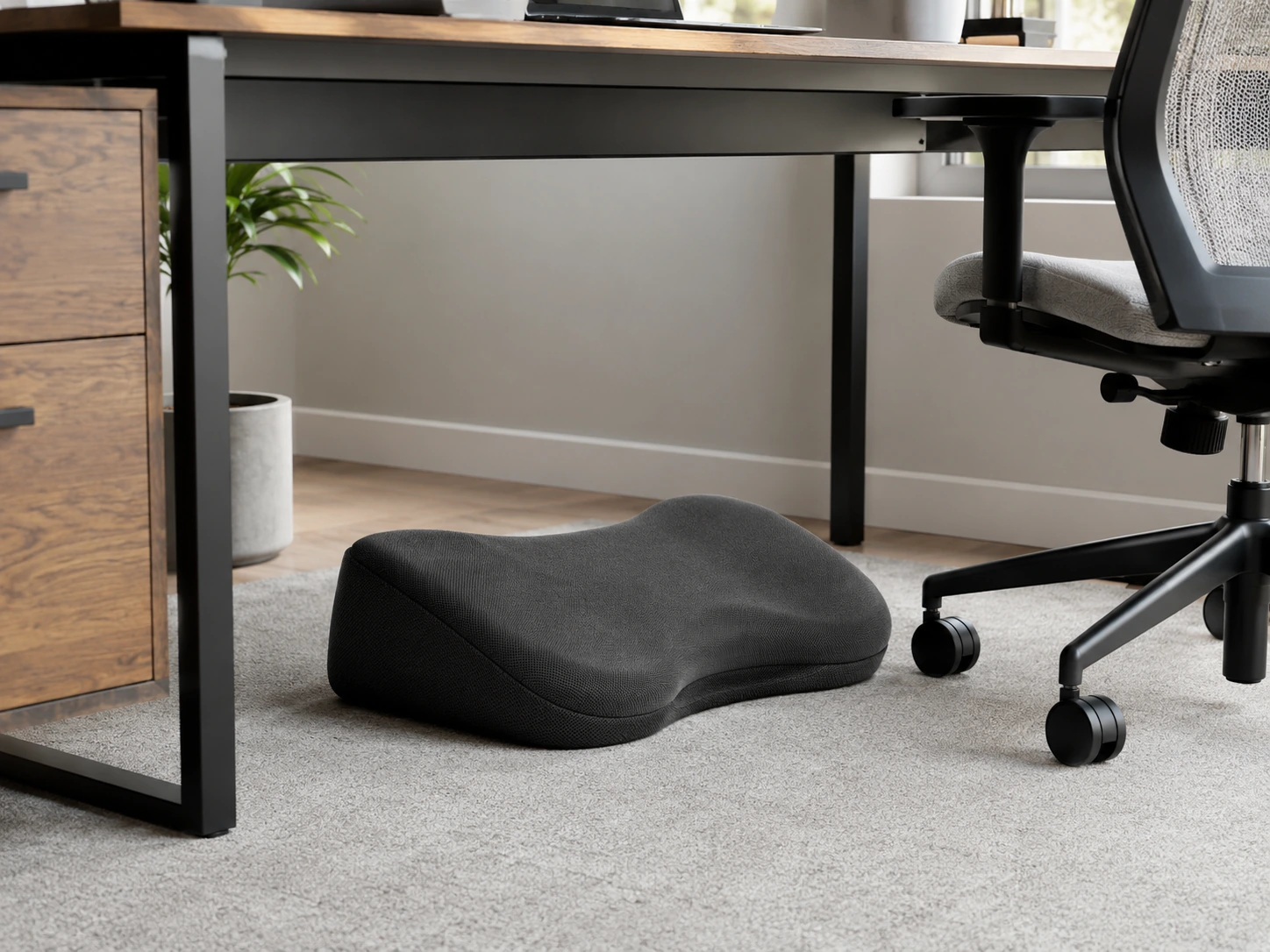 Mount a Cable Tray Under the Desk